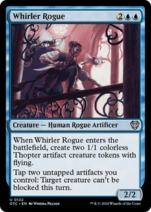 Whirler Rogue⁣ - Commander: Outlaws of Thunder Junction⁣ (Uncommon)⁣ [122]