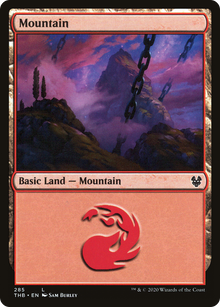 Mountain (285) (THB-285) - Theros Beyond Death Foil