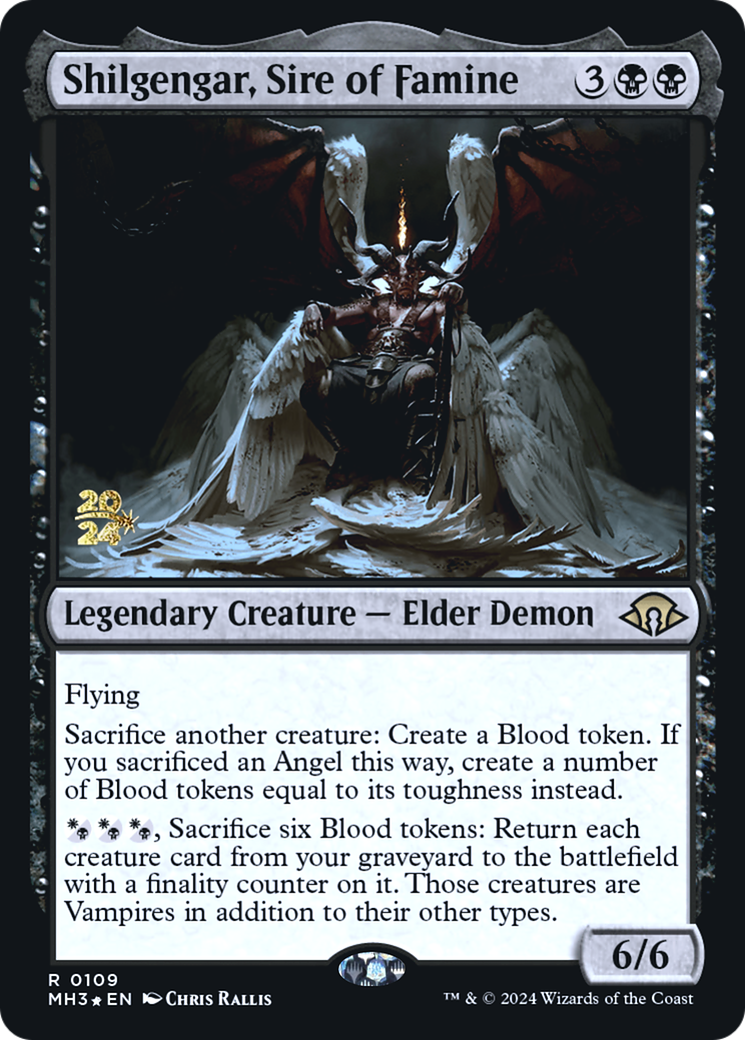 Shilgengar, Sire of Famine⁣ - Modern Horizons 3: Promos⁣ (Rare)⁣ [109]