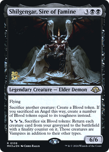 Shilgengar, Sire of Famine⁣ - Modern Horizons 3: Promos⁣ (Rare)⁣ [109]