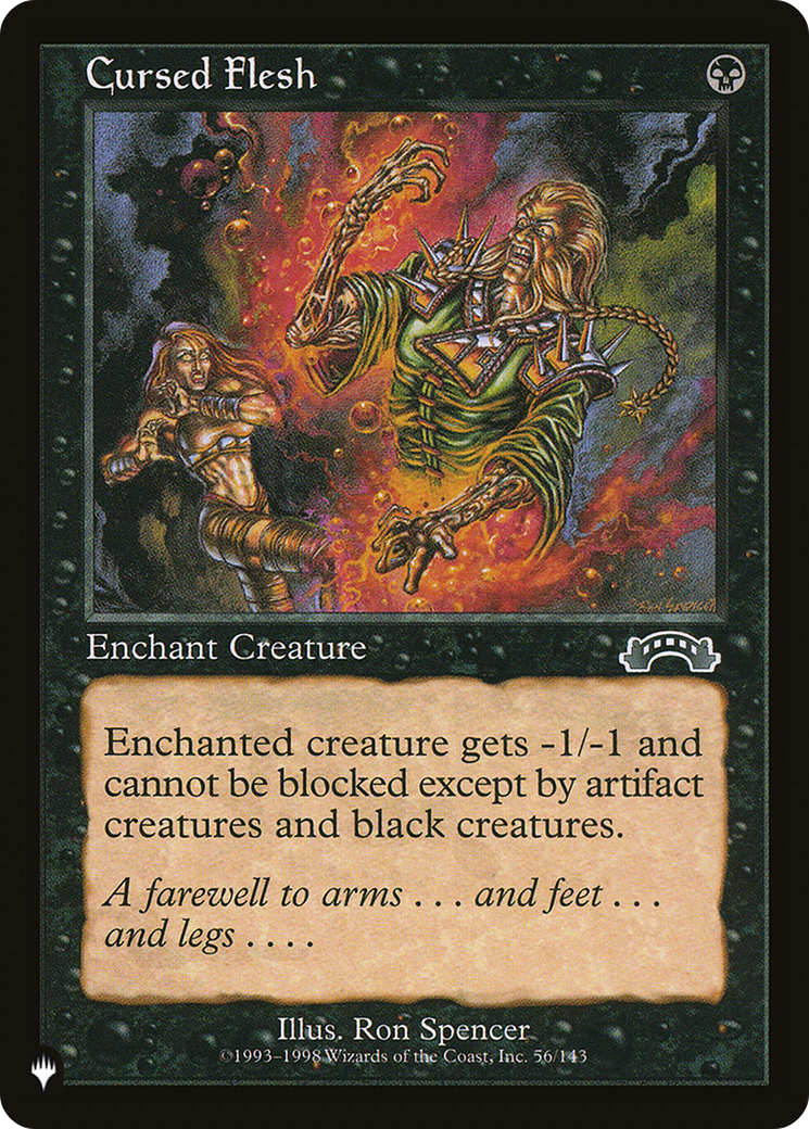 Cursed Flesh (LIST-56/143) - The List