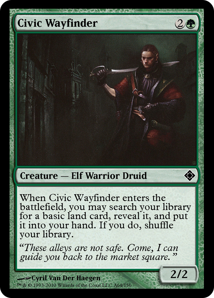 Civic Wayfinder (TD0-A64) - Magic Online Theme Decks