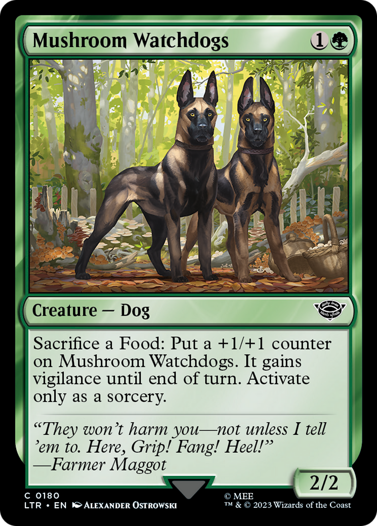 Mushroom Watchdogs⁣ - The Lord of the Rings: Tales of Middle-earth⁣ (Common)⁣ [180]