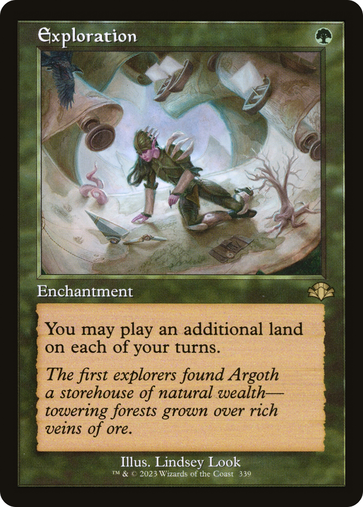 Exploration (Retro Frame) (DMR-339) - Dominaria Remastered Foil