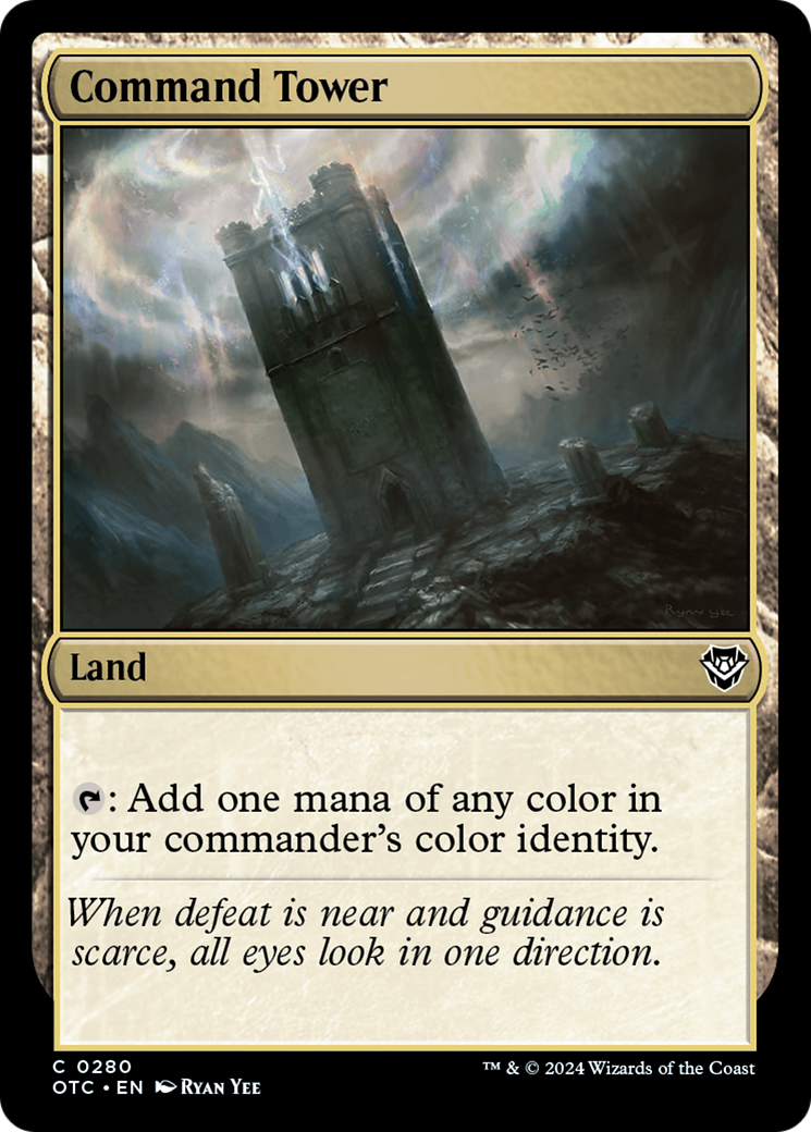 Command Tower⁣ - Commander: Outlaws of Thunder Junction⁣ (Common)⁣ [280]