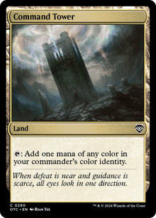 Command Tower⁣ - Commander: Outlaws of Thunder Junction⁣ (Common)⁣ [280]