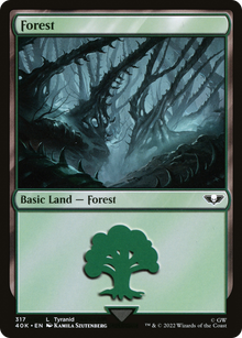 Forest⁣ - Universes Beyond: Warhammer 40,000⁣ (Land)⁣ [317]