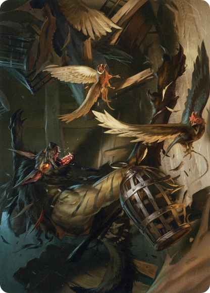 Wing Shredder // Wing Shredder (AMID-055) - Midnight Hunt Art Series (Borderless) Foil