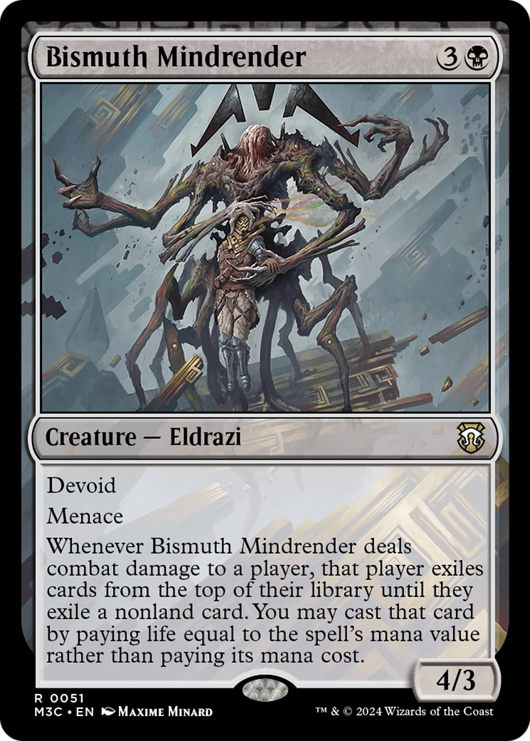 Bismuth Mindrender⁣ - Commander: Modern Horizons 3⁣ (Rare)⁣ [51]