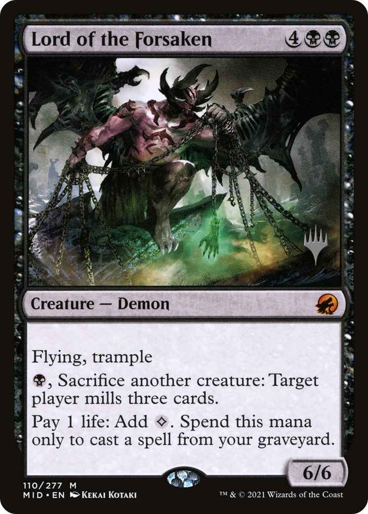 Lord of the Forsaken (PPMID-110P) - Innistrad: Midnight Hunt Promos