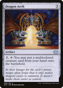 Dragon Arch⁣ - Double Masters 2022⁣ (Uncommon)⁣ [305]