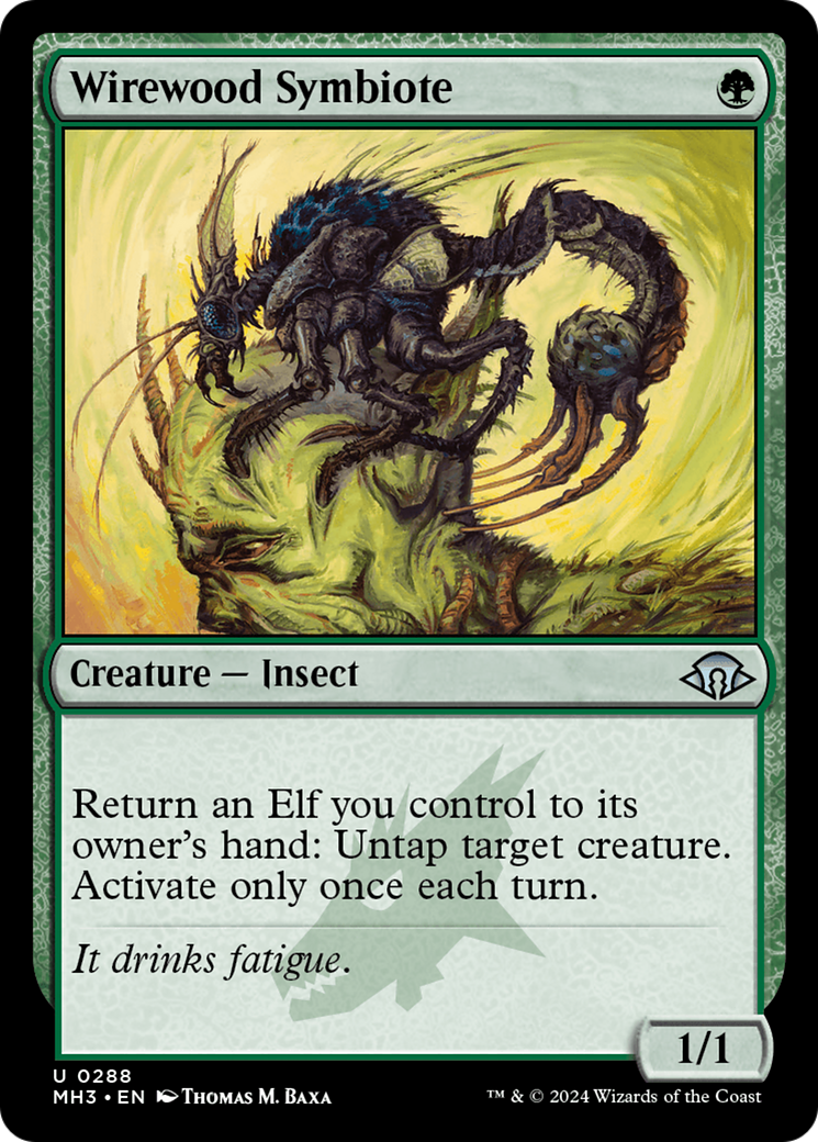 Wirewood Symbiote⁣ - Modern Horizons 3⁣ (Uncommon)⁣ [288]