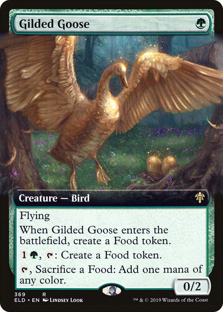 Gilded Goose⁣ - Throne of Eldraine: Extras⁣ (Rare)⁣ [369]