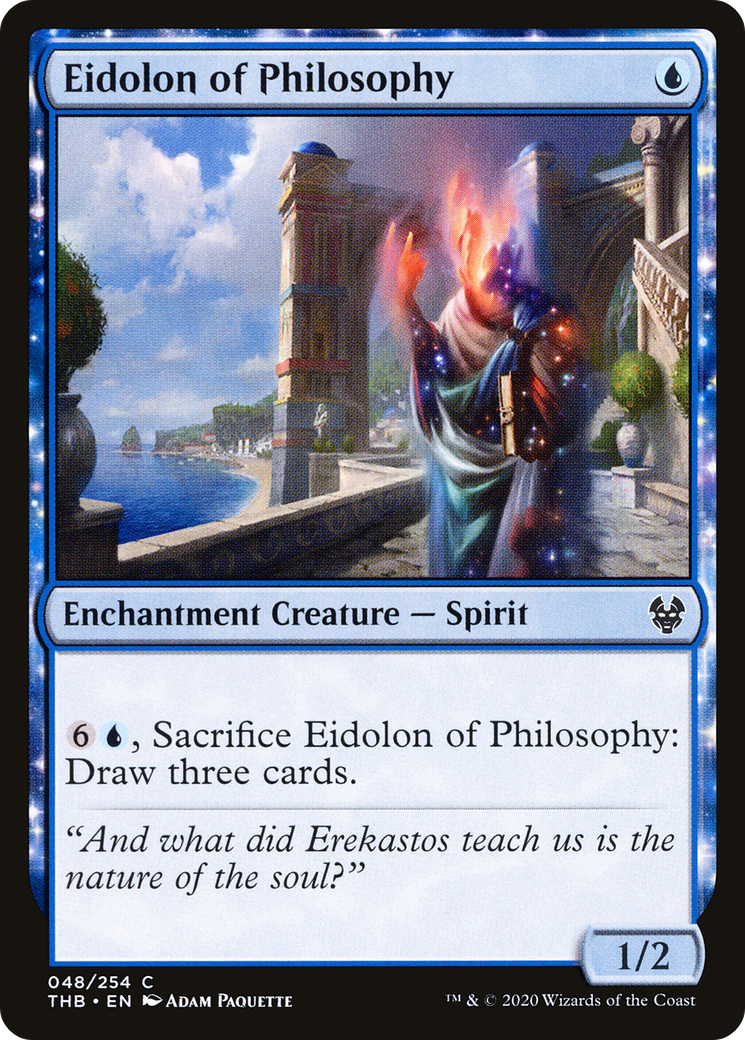 Eidolon of Philosophy⁣ - Theros Beyond Death⁣ (Common)⁣ [48]