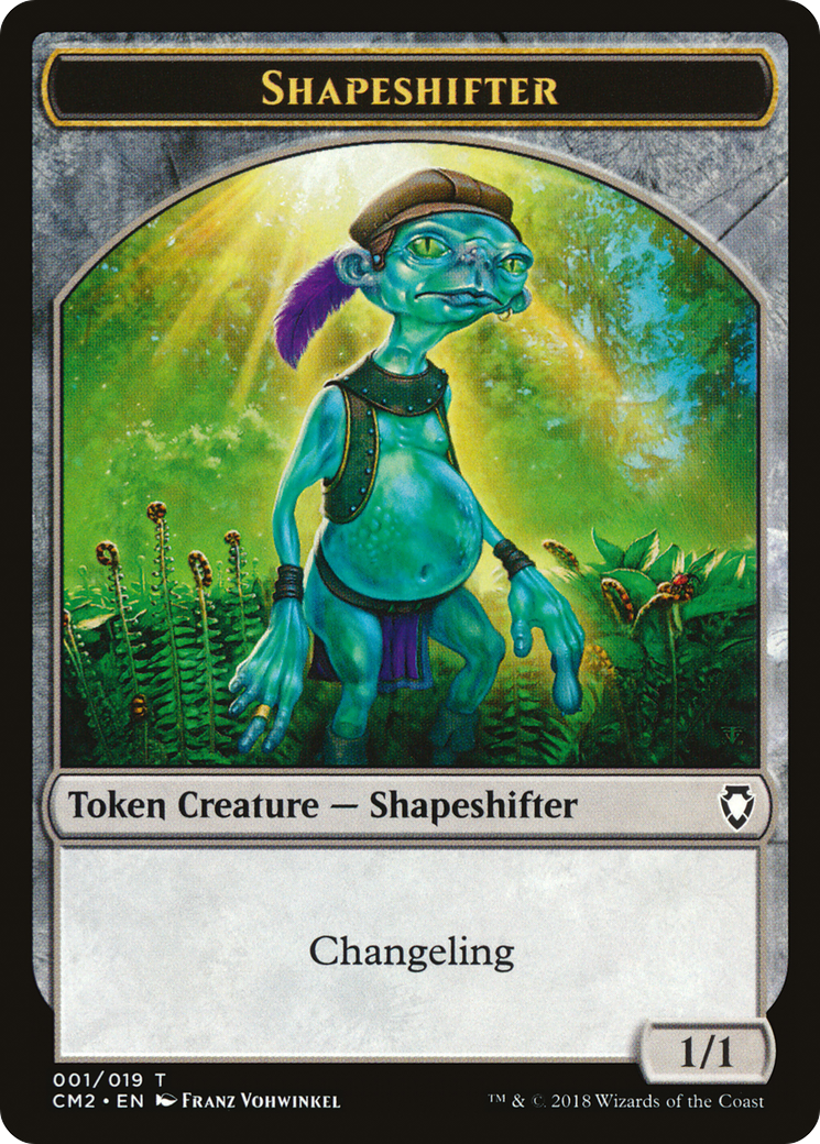 Shapeshifter Token (CM2-001) - Commander Anthology Volume II Tokens