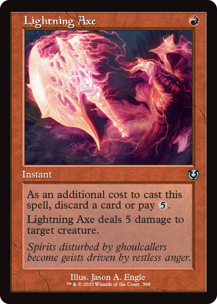 Lightning Axe (INR-398) - Innistrad Remastered Foil