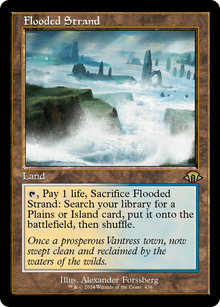 Flooded Strand (V.2)⁣ - Modern Horizons 3: Extras⁣ (Rare)⁣ [436]