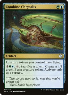 Combine Chrysalis⁣ - Commander: March of the Machine⁣ (Uncommon)⁣ [319]