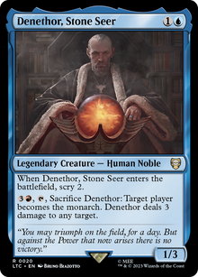 Denethor, Stone Seer⁣ - Commander: The Lord of the Rings: Tales of Middle-earth⁣ (Rare)⁣ [20]