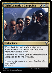 Disinformation Campaign⁣ - Commander: Murders at Karlov Manor⁣ (Uncommon)⁣ [208]