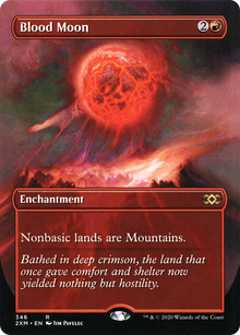 Blood Moon (Borderless) (2XM-346) - Double Masters (Borderless)