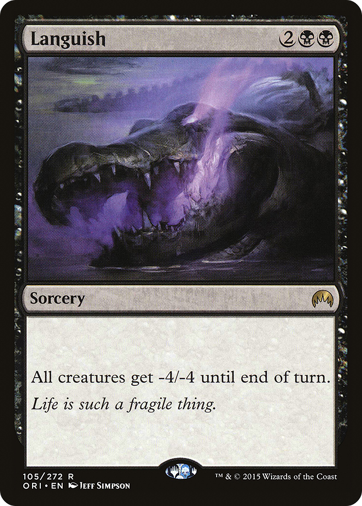 Languish (ORI-105) - Magic Origins Foil