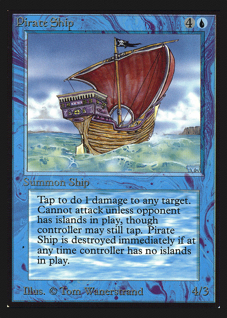 Pirate Ship (IE) (IED-071) - Intl. Collectors' Edition