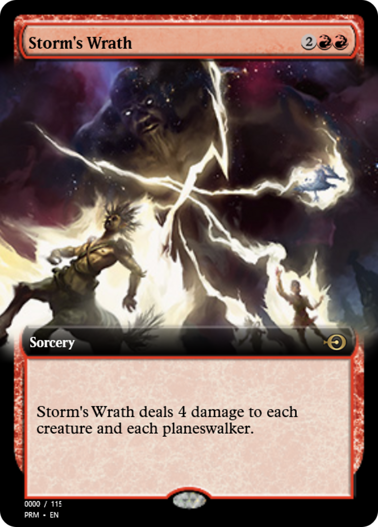Storm's Wrath (PRM-79929) - Magic Online Promos