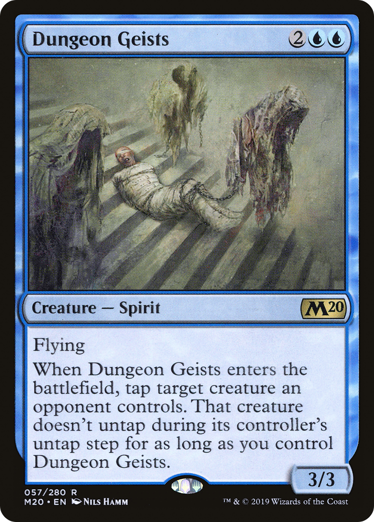 Dungeon Geists (M20-057) - Core Set 2020 Foil