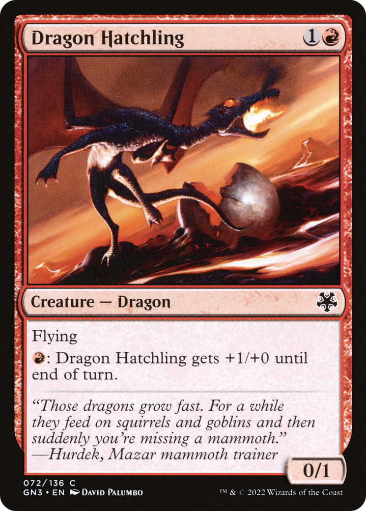 Dragon Hatchling⁣ - Game Night: Free For All⁣ (Common)⁣ [72]