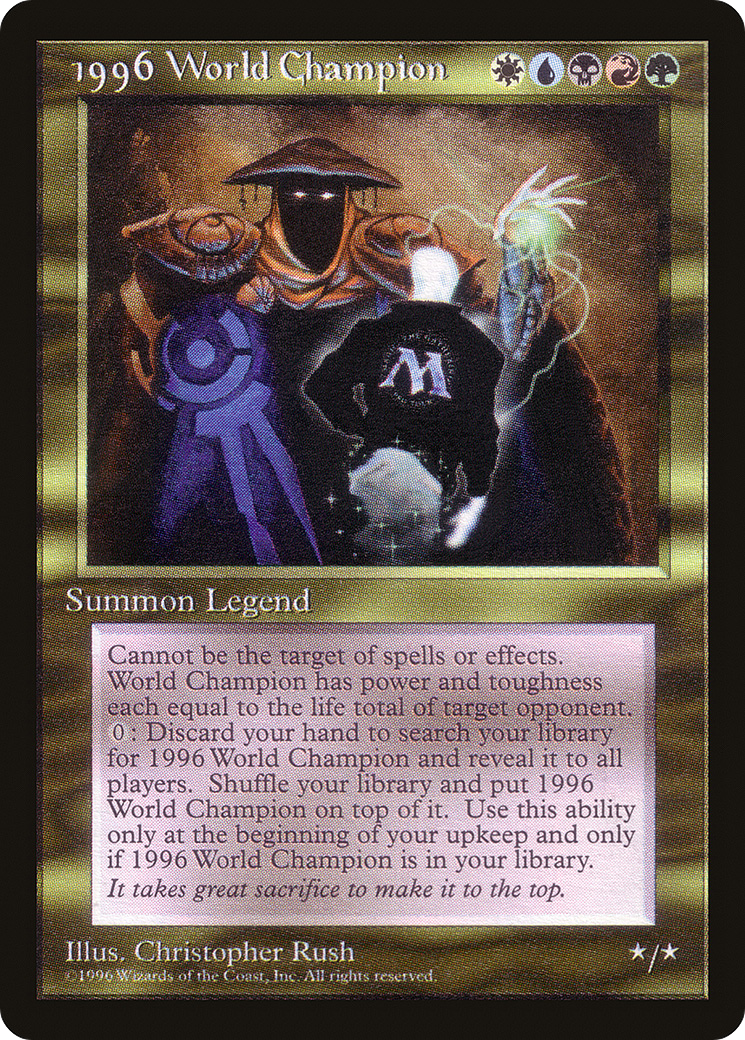 1996 World Champion (SPECIAL-001) - Celebration Cards