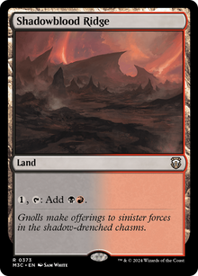 Shadowblood Ridge⁣ - Commander: Modern Horizons 3⁣ (Rare)⁣ [373]