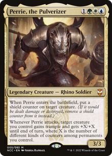 Perrie, the Pulverizer⁣ - Commander: Streets of New Capenna⁣ (Mythic)⁣ [5]