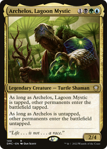 Archelos, Lagoon Mystic⁣ - Commander: Dominaria United⁣ (Rare)⁣ [140]