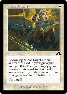 Jolted Awake (V.1)⁣ - Modern Horizons 3: Extras⁣ (Common)⁣ [392]