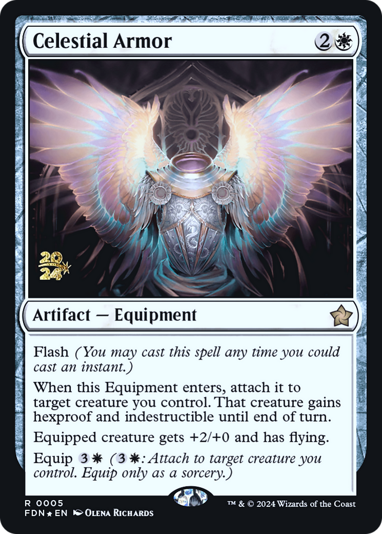 Celestial Armor (PRE-05S) - Foundations Promos Foil