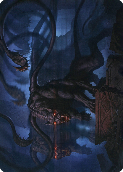 Displacer Beast // Displacer Beast (AAFR-008) - Adventures in the Forgotten Realms Art Series (Borderless) Foil