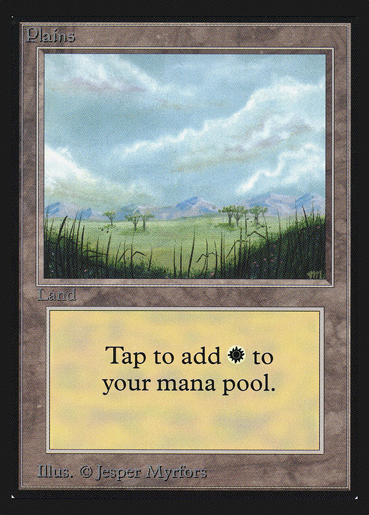 Plains (B) (IE) (IED-289) - Intl. Collectors' Edition