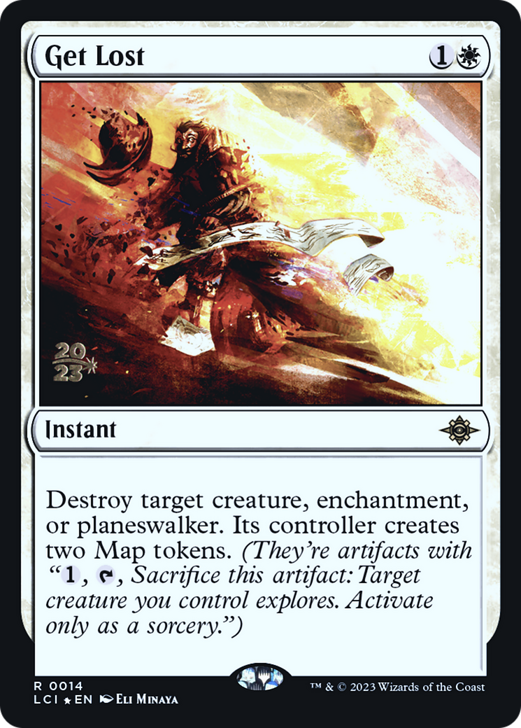 Get Lost (PRE-14S) - The Lost Caverns of Ixalan Promos Foil