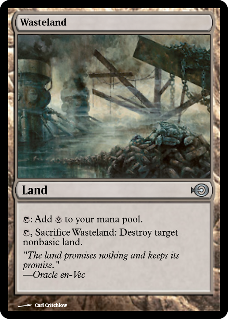 Wasteland (PRM-36877) - Magic Online Promos Foil