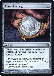 Amulet of Vigor (LIST-WWK-121) - The List Foil
