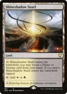 Shineshadow Snarl⁣ - Commander: Phyrexia: All Will Be One⁣ (Rare)⁣ [164]