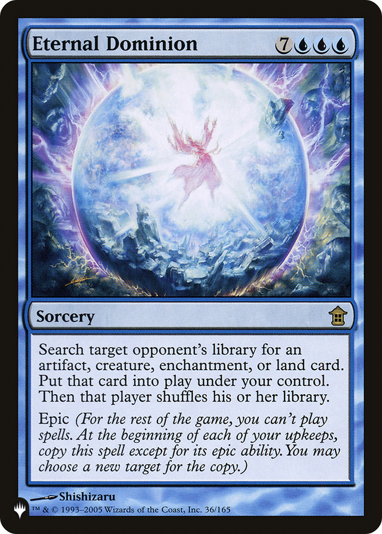 Eternal Dominion (LIST-SOK-36) - The List