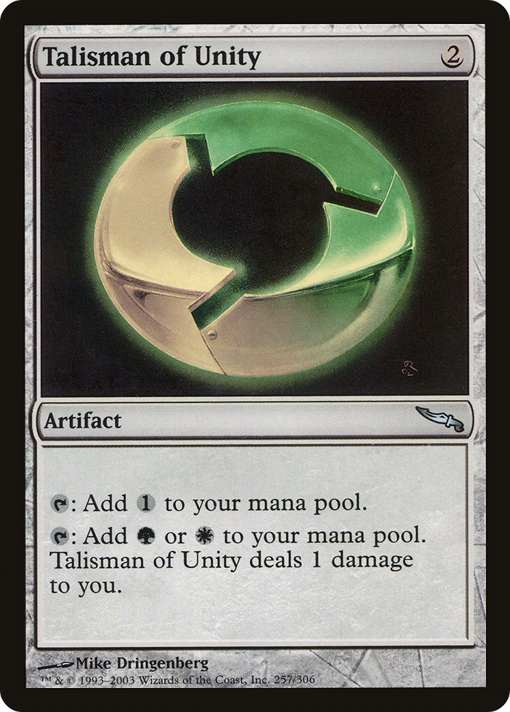 Talisman of Unity (MRD-257) - Mirrodin Foil