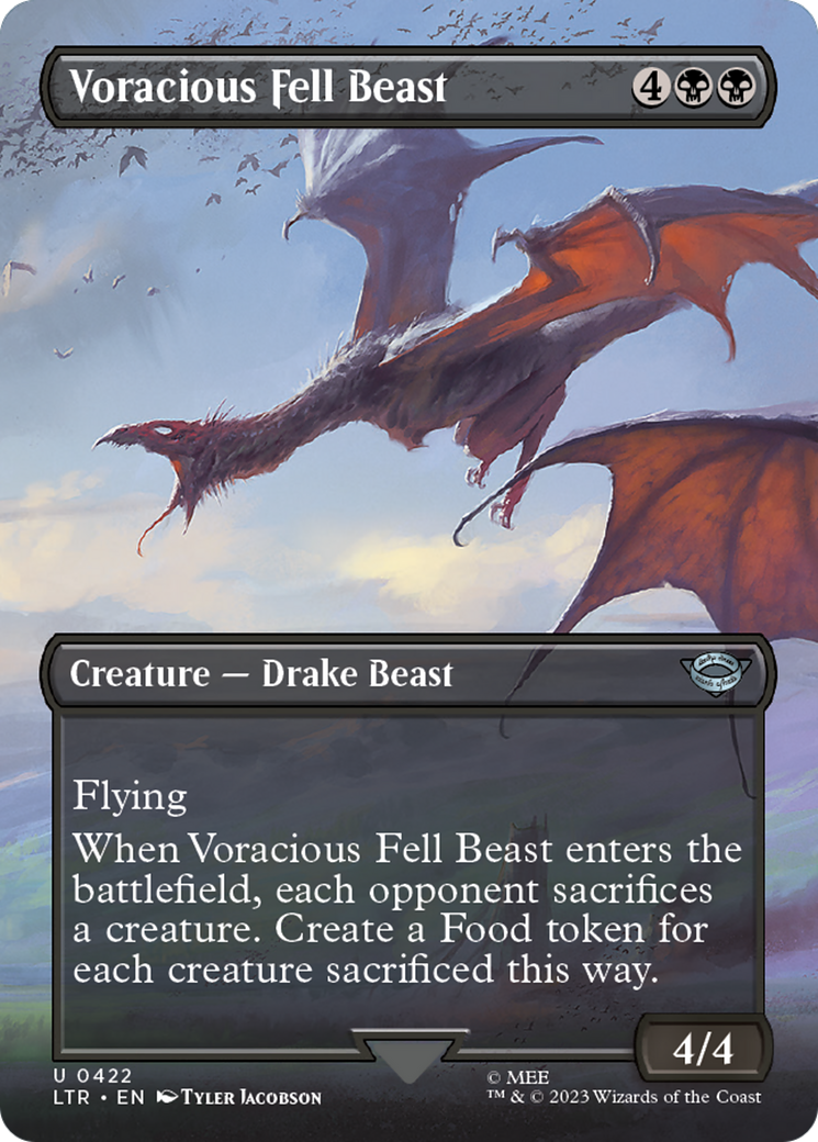 Voracious Fell Beast⁣ - The Lord of the Rings: Tales of Middle-earth: Extras⁣ (Uncommon)⁣ [422]
