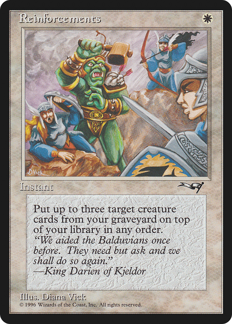Reinforcements (Orc) (ALL-12A) - Alliances