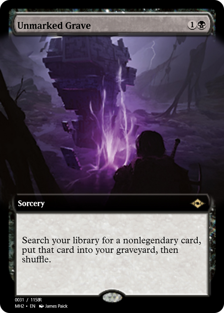 Unmarked Grave (PRM-91263) - Magic Online Promos Foil