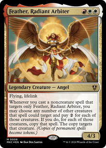 Feather, Radiant Arbiter⁣ - Commander: Murders at Karlov Manor⁣ (Mythic)⁣ [6]