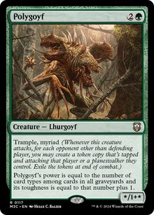 Polygoyf⁣ - Commander: Modern Horizons 3⁣ (Rare)⁣ [117]