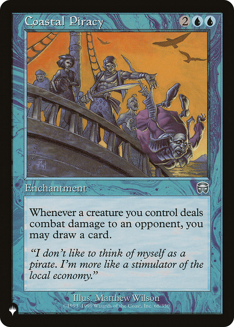 Coastal Piracy (LIST-68/350) - The List